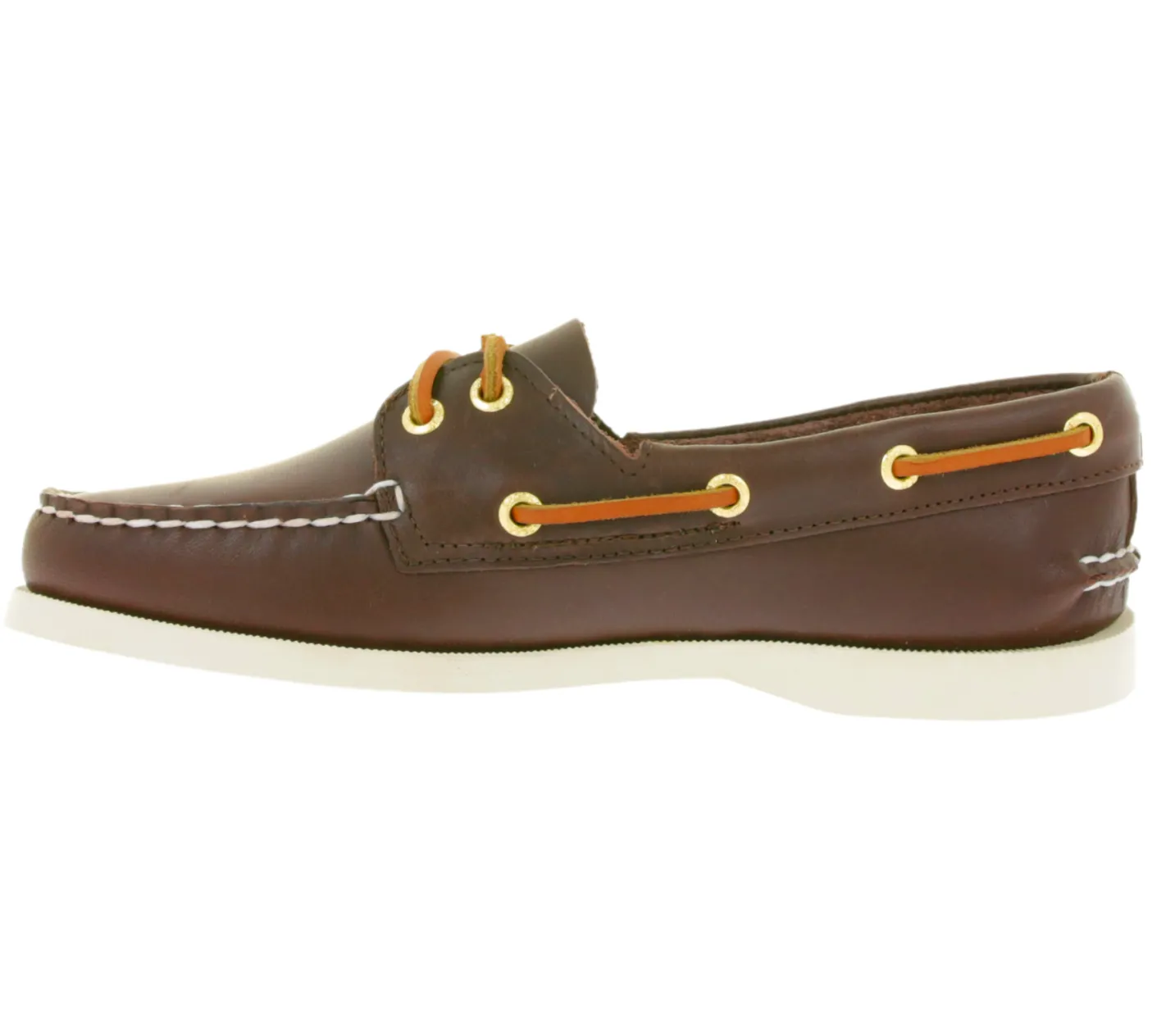 Bootsschuhe & Segelschuhe*SPERRY Authentic Original 2-Eye Segel-Schuhe aus Echtleder Boots-Schuhe in Braun, Schwarz oder Blau