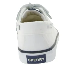 Bootsschuhe & Segelschuhe|Ballerinas & Slipper*SPERRY Bahama 2.0 Canvas Boots-Schuhe nachhaltige Damen Freizeit-Schuhe mit Memory-Schaum Sohle STS88709 Weiß