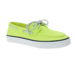 Bootsschuhe & Segelschuhe|Ballerinas & Slipper*SPERRY Bahama 2.0 Canvas Boots-Schuhe nachhaltige Damen Freizeit-Schuhe mit Memory-Schaum Sohle STS88708 Lime-Grün