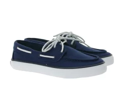 Bootsschuhe & Segelschuhe|Ballerinas & Slipper*SPERRY Bahama 2.0 Canvas Boots-Schuhe nachhaltige Damen Freizeit-Schuhe mit Memory-Schaum Sohle Navy, Weiß, Rosa oder Lime-Grün