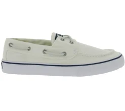 Segelschuhe & Bootsschuhe*SPERRY Bahama II SW Herren Bootsschuhe Leinen-Schuhe STS22016 Weiß