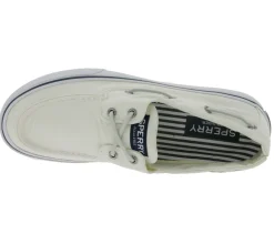 Segelschuhe & Bootsschuhe*SPERRY Bahama II SW Herren Bootsschuhe Leinen-Schuhe STS22016 Weiß