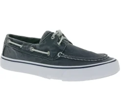 Segelschuhe & Bootsschuhe*SPERRY Bahama II SW Herren Sommer-Halbschuhe Bootsschuhe Canvas-Schuhe Navy oder Grau/Blau