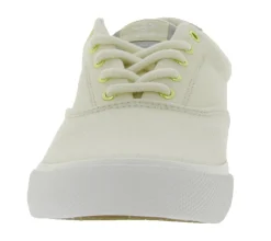 Segelschuhe & Bootsschuhe*SPERRY Bahama Striper II Cvo SW und Bahama Striper II Cvo Herren Leinen-Sneaker mit Wave-Siping-Technologie Beige, Weiß, Grau oder Hellgrau