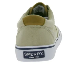 Sneaker & Turnschuhe*SPERRY Bahama Striper II Cvo SW Herren Leinen-Sneaker mit Wave-Siping-Technologie STS22061 Beige