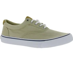 Segelschuhe & Bootsschuhe*SPERRY Bahama Striper II Cvo SW Herren Leinen-Sneaker mit Wave-Siping-Technologie in verschiedenen Farben