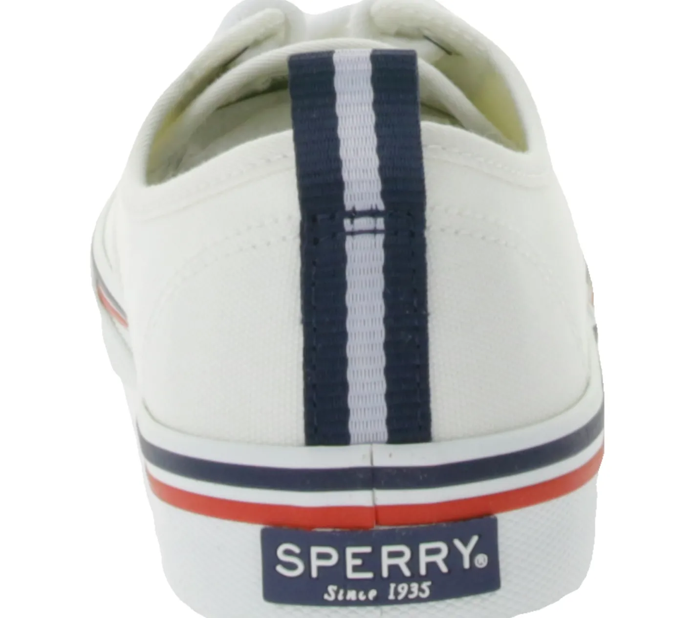 Sneaker & Turnschuhe*SPERRY Crest CVO Canvas Damen Freizeit-Sneaker mit Memory-Foam Sohle Alltags-Schuhe Schnür-Schuhe STS84828 Weiß/Braun