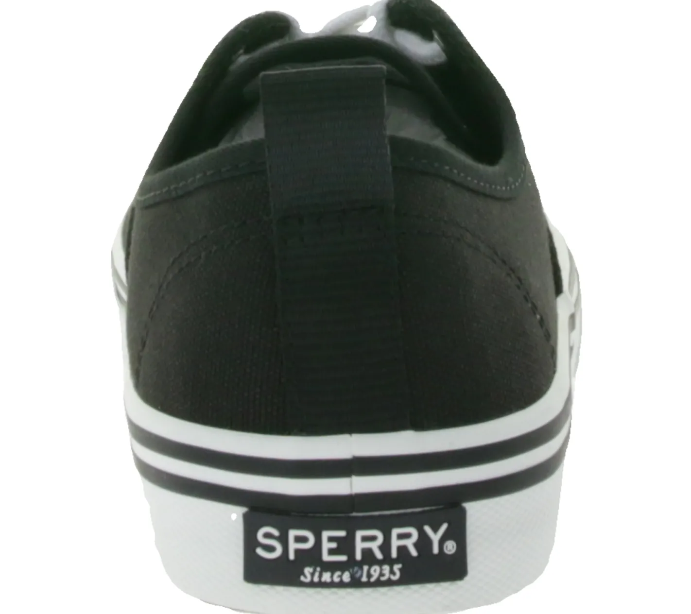 Sneaker & Turnschuhe*SPERRY Crest CVO Canvas Damen Freizeit-Sneaker mit Memory-Foam Sohle Alltags-Schuhe Schnür-Schuhe STS85872 Schwarz/Weiß