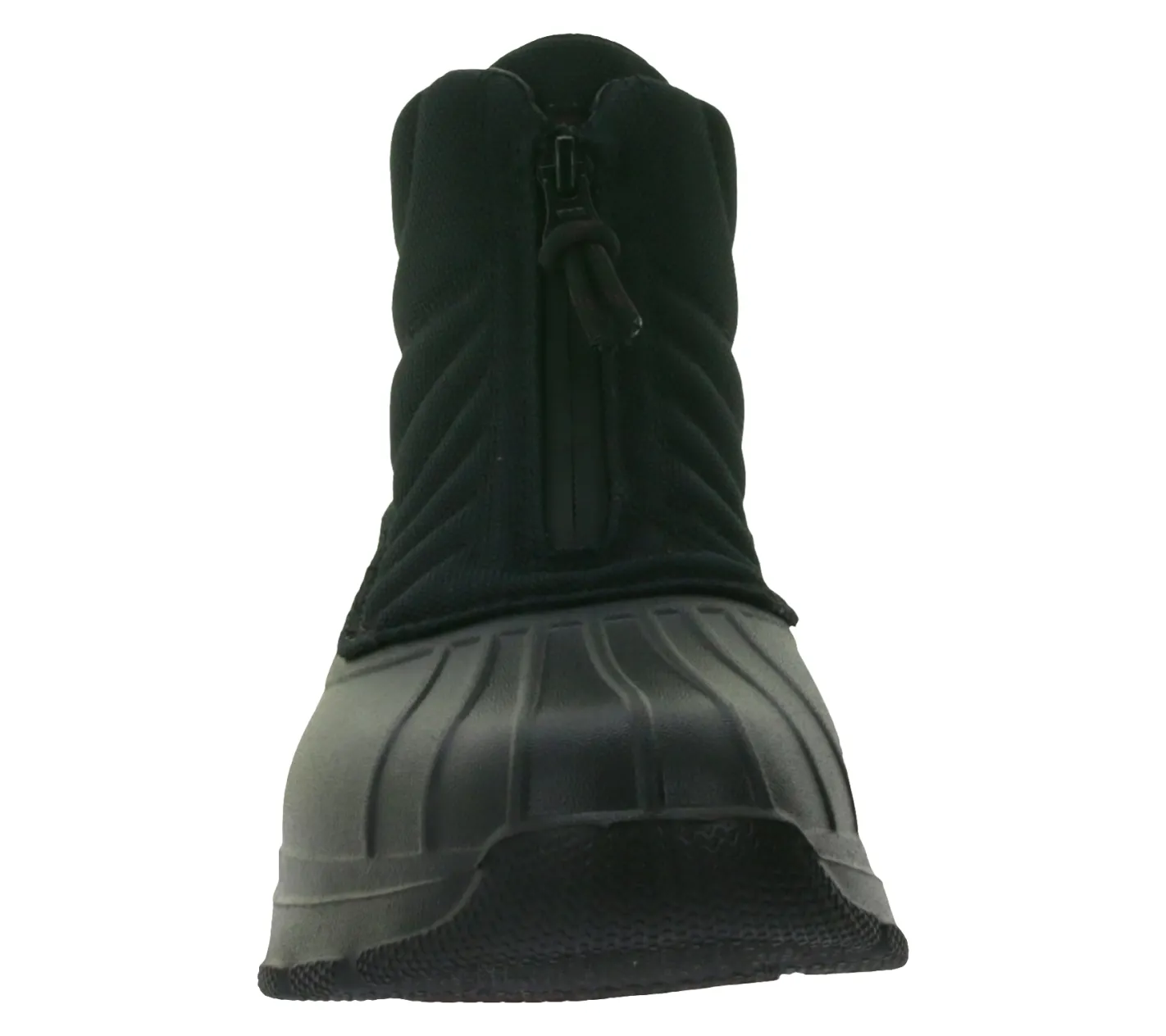 Boots & Stiefel*SPERRY Duck Float Zip SeaCycled Damen Boots wasserdichte Stiefelette nachhaltig mit Wave-Siping-Technologie STS88064 Schwarz