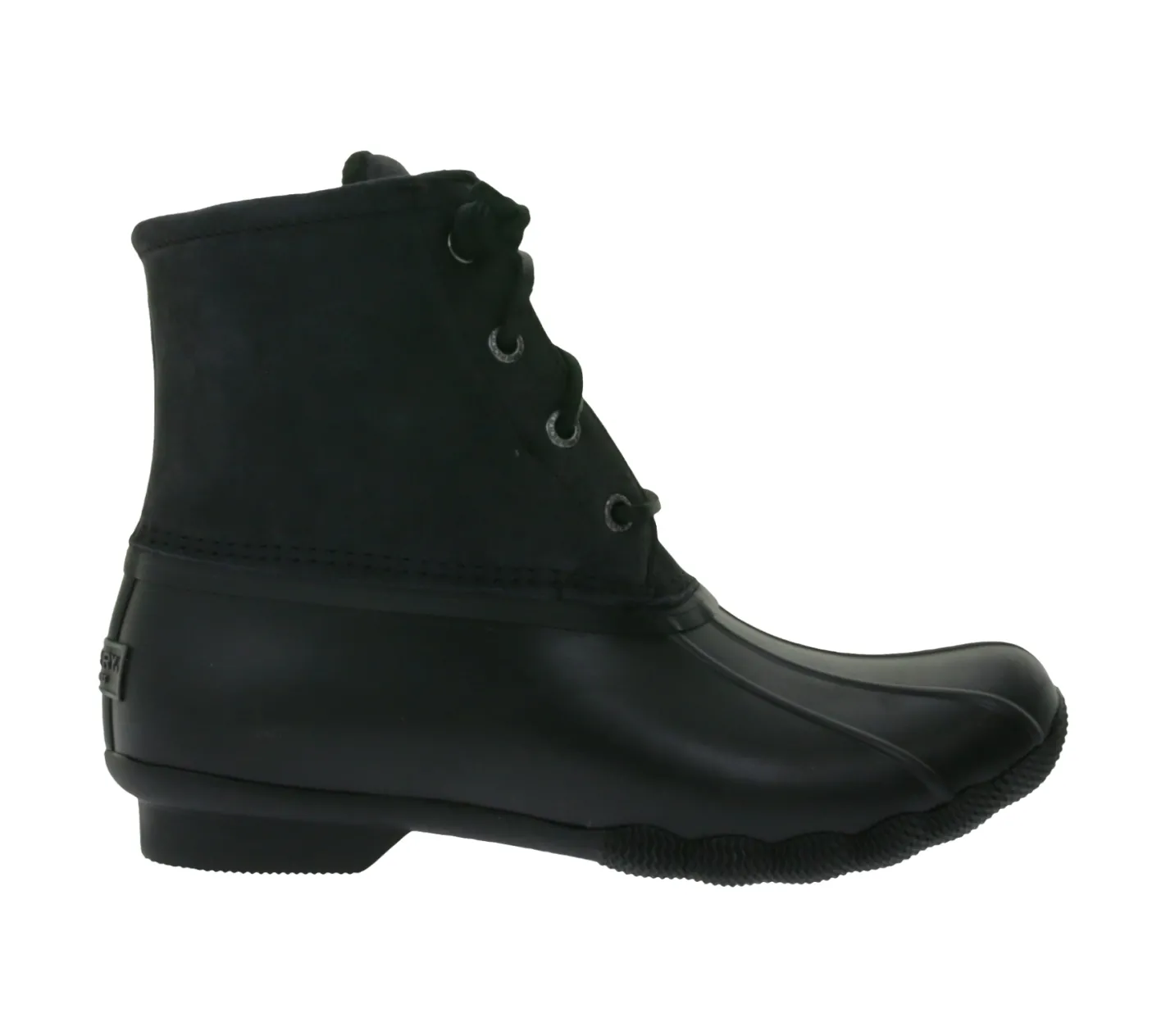 Boots & Stiefel*SPERRY Saltwater Damen Boots wasserdichte Stiefelette mit Echtleder und Wave-Siping-Technologie STS88108 Schwarz