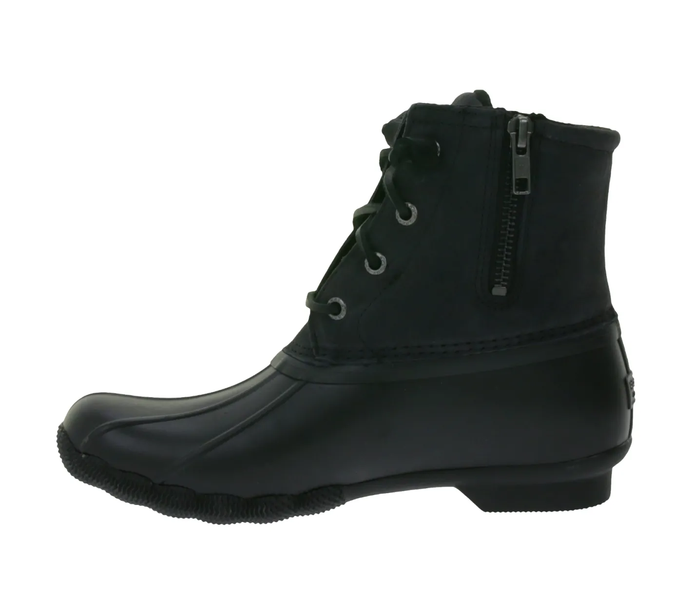 Boots & Stiefel*SPERRY Saltwater Damen Boots wasserdichte Stiefelette mit Echtleder und Wave-Siping-Technologie STS88108 Schwarz