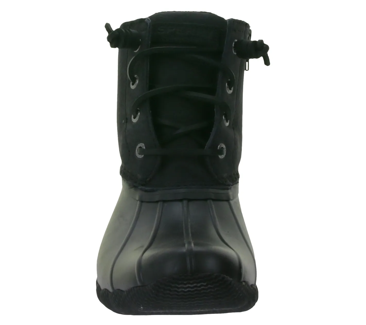 Boots & Stiefel*SPERRY Saltwater Damen Boots wasserdichte Stiefelette mit Echtleder und Wave-Siping-Technologie STS88108 Schwarz