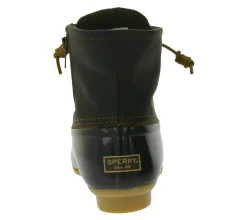Boots & Stiefel*SPERRY Saltwater Damen Boots wasserdichte Stiefelette mit Echtleder und Wave-Siping-Technologie STS91176 Braun
