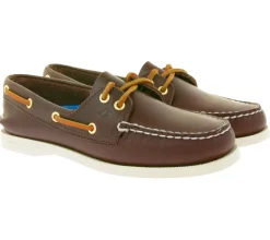 Bootsschuhe & Segelschuhe*SPERRY Wms Authentic Original 2-Eye Damen Echtleder Boots-Schuhe Segel-Schuhe in verschiedenen Farben