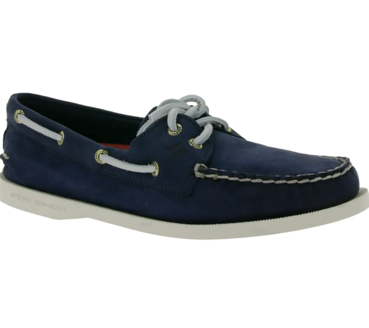 Bootsschuhe & Segelschuhe*SPERRY Wms Authentic Original 2-Eye Damen Echtleder Boots-Schuhe STS81162 Blau