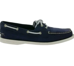 Bootsschuhe & Segelschuhe*SPERRY Wms Authentic Original 2-Eye Damen Echtleder Boots-Schuhe STS81162 Blau