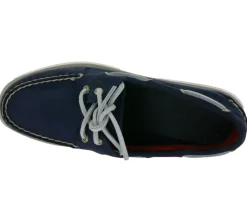 Bootsschuhe & Segelschuhe*SPERRY Wms Authentic Original 2-Eye Damen Echtleder Boots-Schuhe STS81162 Blau