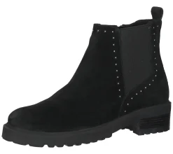 Boots & Stiefel*SPM Lano Damen Echtleder Stiefelette mit Nietenbesatz Chelsea Boots 11000017 Braun oder Schwarz