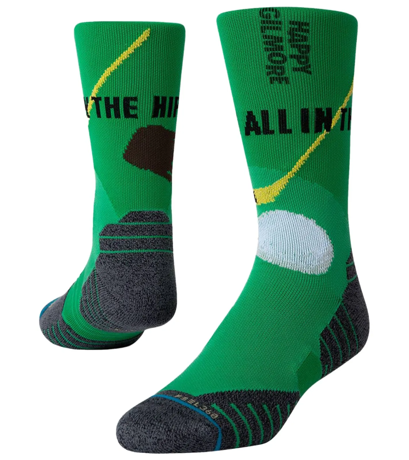 Strümpfe & Socken|Socken & Unterwäsche*STANCE Golf Happy Hips Crew-Socken mit Infiknit- und Feel360-Technologie Strümpfe A558A20HAP Grün