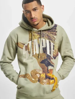 Pullover & Sweater*STAPLE Montrose Graphic Hoodie beige