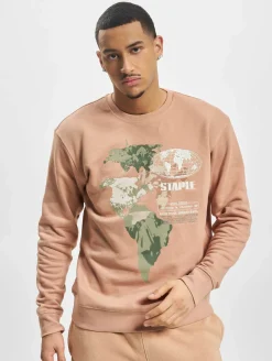 Sweater & Pullover|Pullover & Sweater*STAPLE Peachtree Rundhalspullover rot