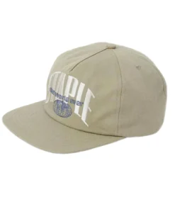Caps & Mützen*STAPLE Sage Herren Snapback-Cap mit Marken-Schriftzug auf der Front Baumwoll-Cap 2209X6993 Olivgrün