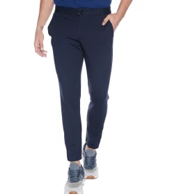 Jeans & Hosen*steffen klein Herren Business-Hose elegante Chino-Hose Stoff-Hose 5072 Blau