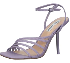 Zehentrenner & Sandalen*Steve Madden All In Damen Sandalette Riemchen-Sandalen SM11001918-02002-523 Lavendel-Lila