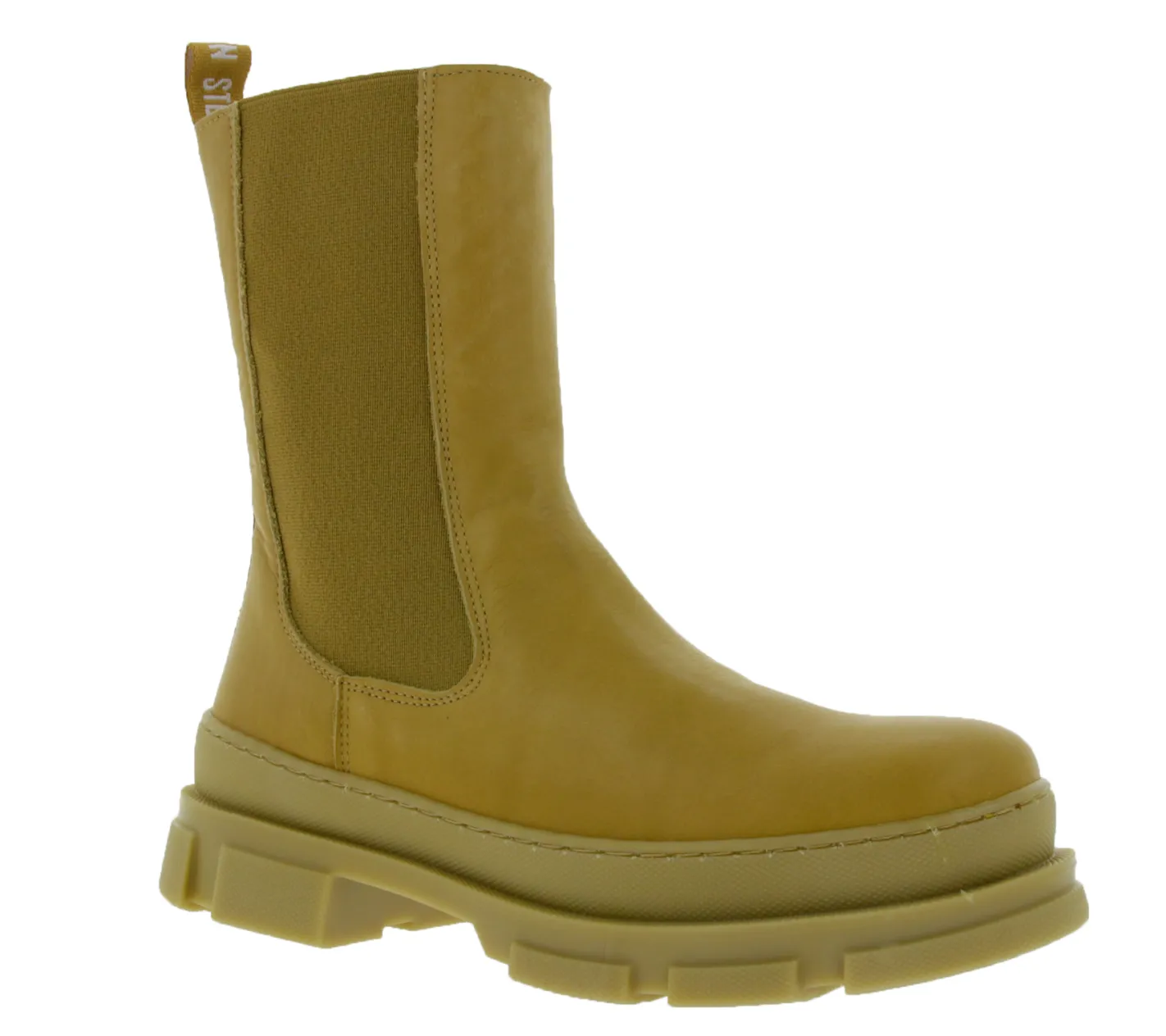 Boots & Stiefel*Steve Madden Filina Damen Echtleder-Stiefelette SM11001553-03001-237 Braun