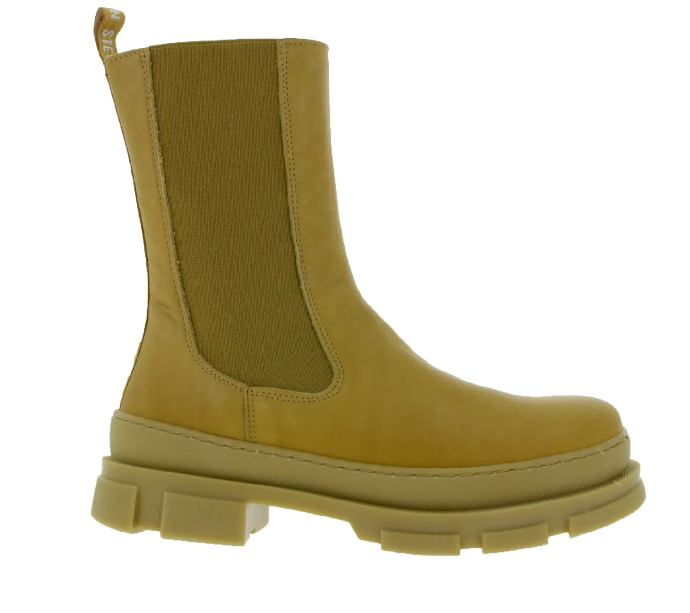 Boots & Stiefel*Steve Madden Filina Damen Echtleder-Stiefelette SM11001553-03001-237 Braun