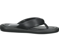 Zehentrenner & Sandalen*Steve Madden Gramercy Zehentrenner Damen Pantoletten SM11001833-02002-001 Schwarz