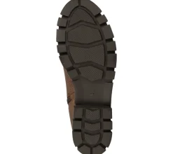 Boots & Stiefel*STEVEN NEW YORK Damen Echtleder Stiefelette Schnür-Schuhe SNY11000103-03003-983 Braun