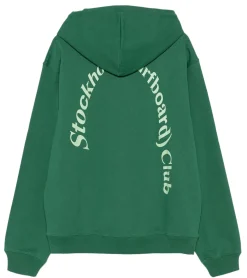 Pullover & Sweater*Stockholm (Surfboard) Club nachhaltiger Herren Hoodie Kapuzen-Pullover Basic-Pullover moderner Baumwoll-Pullover U1000032 Grün