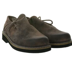 Schnürschuhe & Halbschuhe*STONEROCK Wildbock Baijra Herren Trachten-Schuhe Echtleder-Schuhe Haferl-Schuhe Schnür-Schuhe 1001 Braun/Schwarz