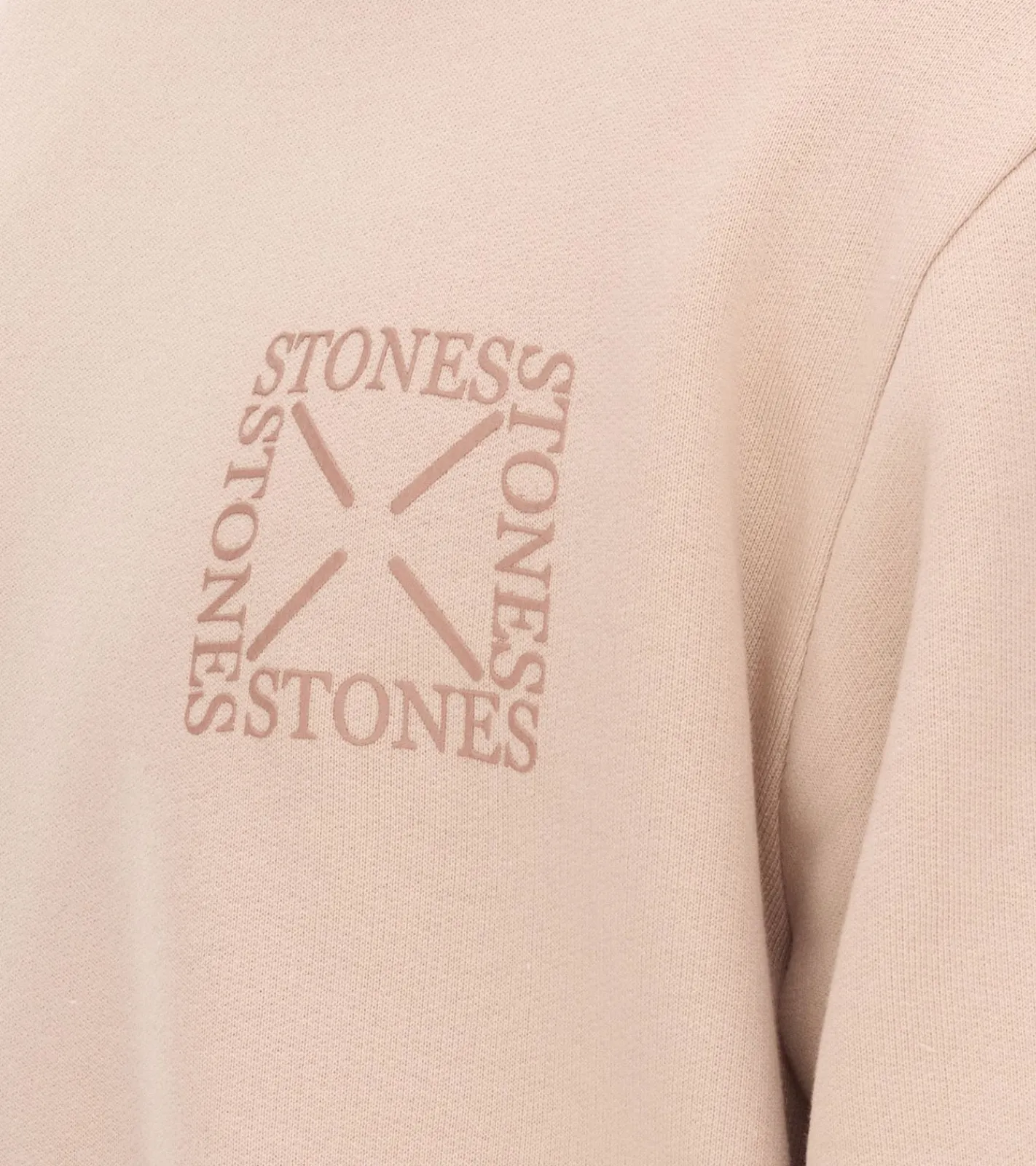 Pullover & Sweater*STONES Herren Basic-Pullover moderner Baumwoll-Sweater Sweatshirt Langarm-Shirt 400gsm in Dunkelgrau, Schwarz oder Beige