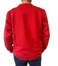 Pullover & Sweater*STONES Herren Pullover Baumwoll-Sweater Rundhals-Sweater Oversize-Sweater 400gsm Sweatshirt Rot, Dunkelbraun oder Braun