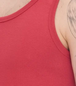 T-Shirts & Tank Tops*STONES Herren Tank Top modernes Muskel-Shirt aus Baumwolle Rundhals-Top Unterhemd Weiß, Schwarz oder Rot