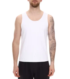 T-Shirts & Tank Tops*STONES Herren Tank Top modernes Muskel-Shirt aus Baumwolle Rundhals-Top Unterhemd Weiß, Schwarz oder Rot