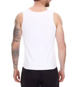 T-Shirts & Tank Tops*STONES Herren Tank Top modernes Muskel-Shirt aus Baumwolle Rundhals-Top Unterhemd Weiß, Schwarz oder Rot