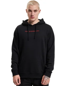 Pullover & Sweater*Stylewriting Allcolors Hoody Schwarz/Rostrot