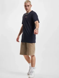 T-Shirts & Tank Tops*Stylewriting Graffporn T-Shirt Dunkelmarine/Apricot