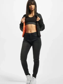 Hosen & Jeans*SUBLEVEL Skinny Jeans Schwarz Denim B125