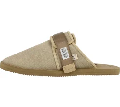 Sandalen & Zehentrenner*SUICOKE X Daniel Arsham Herren Pantoletten Zavo-Mabda Hausschuhe Beige