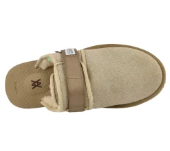 Sandalen & Zehentrenner*SUICOKE X Daniel Arsham Herren Pantoletten Zavo-Mabda Hausschuhe Beige