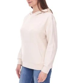 Sweater & Pullover*SUPERSOFT Meya Damen Hoodie Basic Kapuzen-Pullover 76645734 Beige