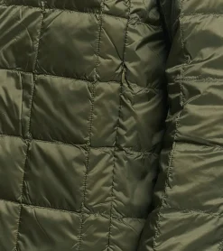 Jacken & Mäntel*TAION Herren 800 FLP Daunen-Jacke mit Knopfverschluss Stepp-Jacke stylische Outdoor-Jacke Grün