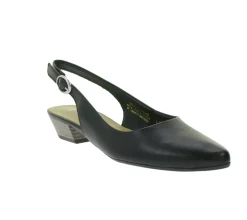 Halbschuhe & Pumps*Tamaris Damen Sling-Pumps elegante Echtleder-Schuhe 750178 Schwarz