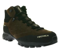 Wanderschuhe & Trekkingschuhe|Trekkingschuhe & Wanderschuhe*TECNICA Granit Mid wasserdichte Echtleder-Wander-Schuhe mit Gore-Tex und Ortholite-Sohle und Vibram Litebase Außensohle Trekking-Schuhe Schnür-Schuhe 112510 00 003 Dunkelbraun/Schwarz