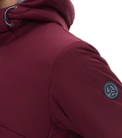 Wintersport|Jacken & Mäntel*TERNUA Mannun Herren Isolations-Jacke nachhaltige Winter-Jacke mit Microshell und Thermashell 1643643-3483 Bordeaux-Rot