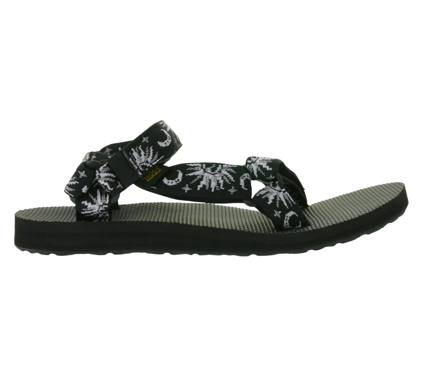 Zehentrenner & Sandalen*TEVA Original Universal Damen Trekking-Sandale nachhaltige Sommer-Sandale mit EVA-Gummisohle Outdoor-Sandale 1003987 Schwarz/Weiß